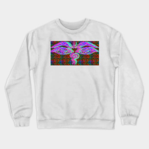 Eyes of God Crewneck Sweatshirt by indusdreaming